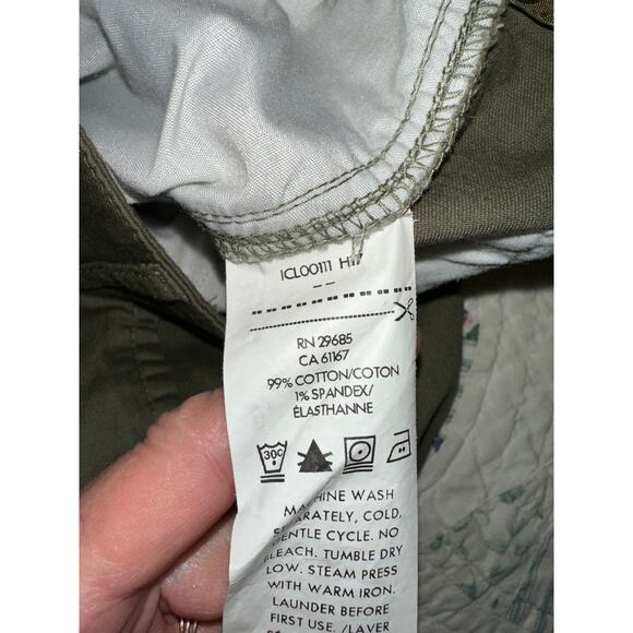 PENDLETON CLASSIC OLIVE KHAKIS COTTON PANTS 4 - Picture 7 of 10